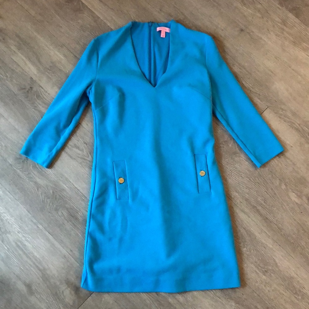 Lilly Pulitzer Small Aqua Dress